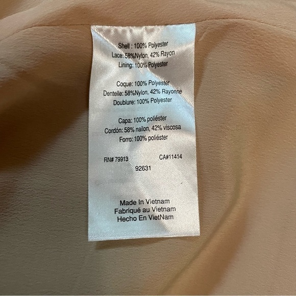 Motherhood Maternity Womens - Size M
Sleeveless Pleated Lace - Side Zipper - Picture 10 of 13